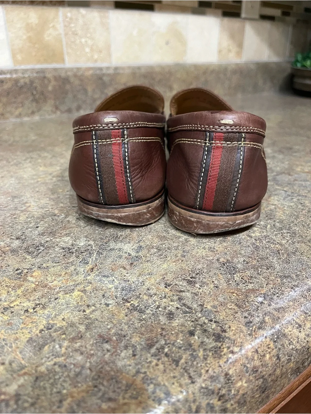 Cole Haan Topsail Penny Loafers Men’s 10M Woodbury Brown Leather vacation